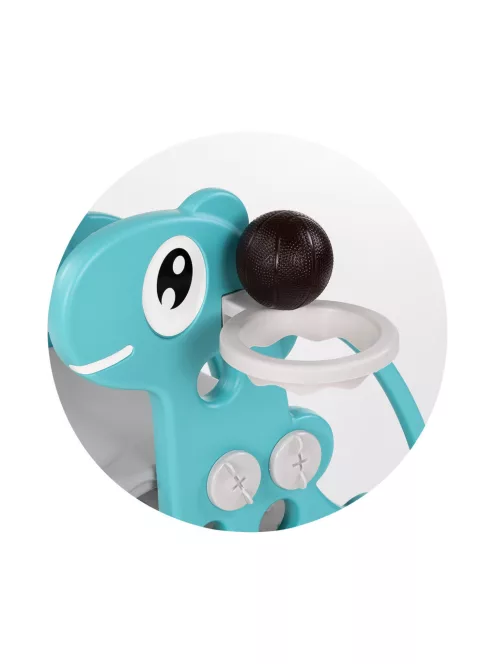 Chipolino gyerek csúszda Dino 116 cm - green