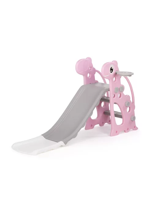 Chipolino gyerek csúszda Dino 116 cm - pink