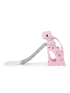 Chipolino gyerek csúszda Dino 116 cm - pink