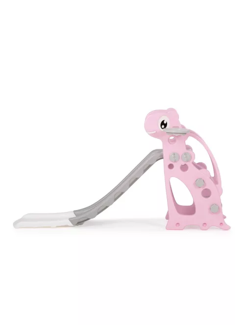 Chipolino gyerek csúszda Dino 116 cm - pink