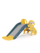 Chipolino gyerek csúszda Dog 116 cm - yellow