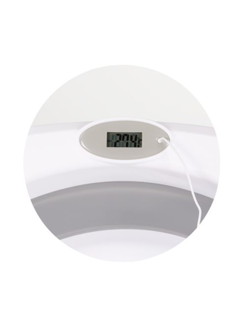 Chipolino Malibu kád leeresztő dugóval 87cm - grey