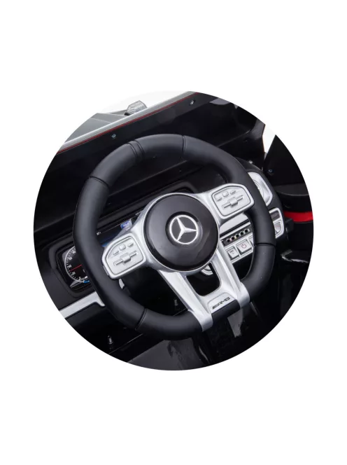 Chipolino Mercedes AMG G63 elektromos autó - red leather
