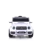 Chipolino Mercedes AMG G63 elektromos autó - white leather