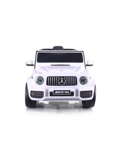 Chipolino Mercedes AMG G63 elektromos autó - white leather