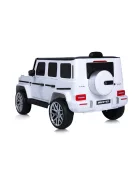 Chipolino Mercedes AMG G63 elektromos autó - white leather