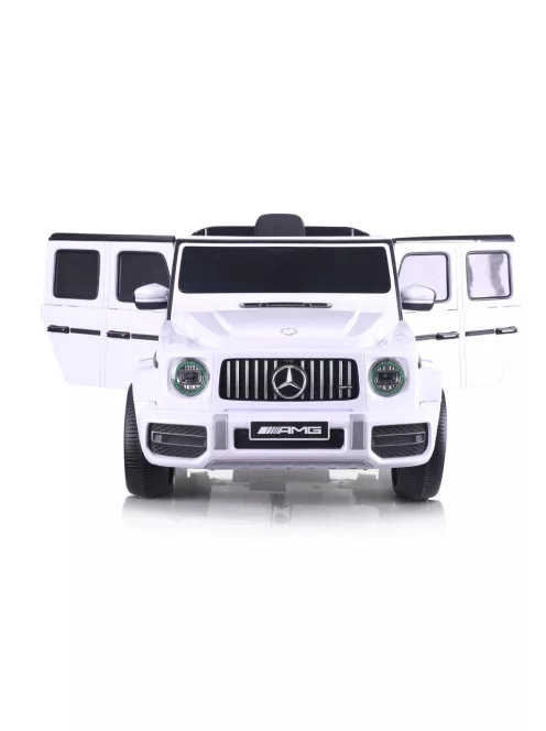Chipolino Mercedes AMG G63 elektromos autó - white leather