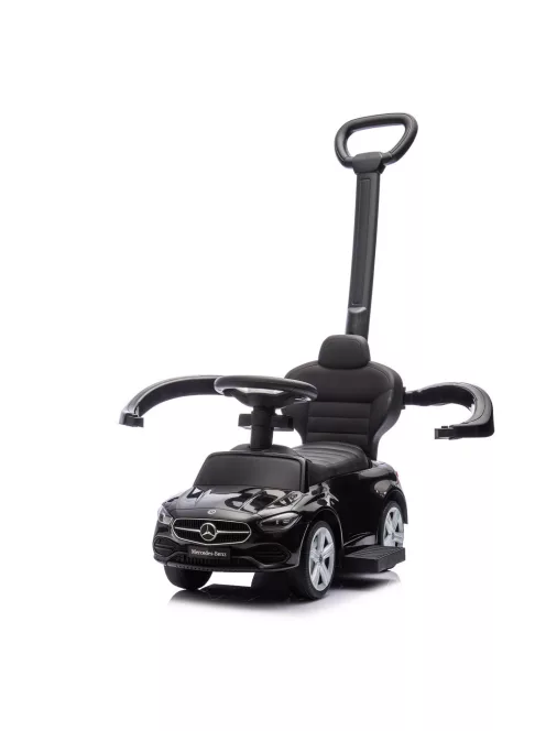Chipolino Mercedes Benz C-Class bébitaxi tolókarral - black