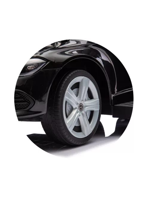 Chipolino Mercedes Benz C-Class bébitaxi tolókarral - black