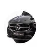 Chipolino Mercedes Benz C-Class bébitaxi tolókarral - black