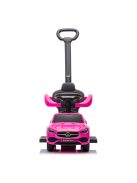 Chipolino Mercedes Benz C-Class bébitaxi tolókarral - pink