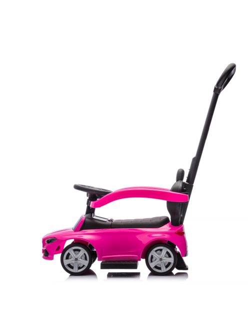 Chipolino Mercedes Benz C-Class bébitaxi tolókarral - pink