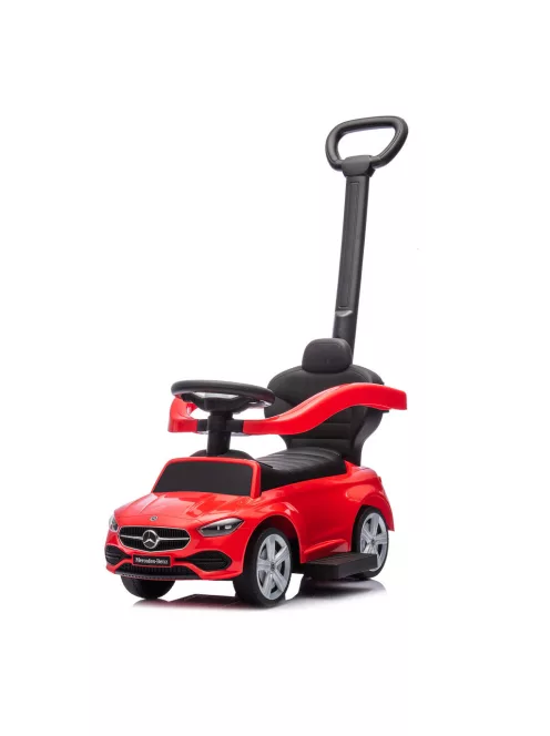 Chipolino Mercedes Benz C-Class bébitaxi tolókarral - red