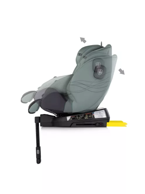 Chipolino Premium 360 autósülés I-Size 40-150cm - basil