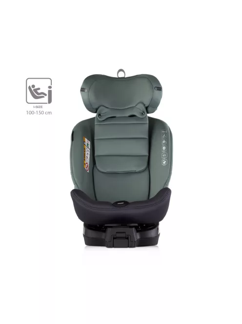 Chipolino Premium 360 autósülés I-Size 40-150cm - basil