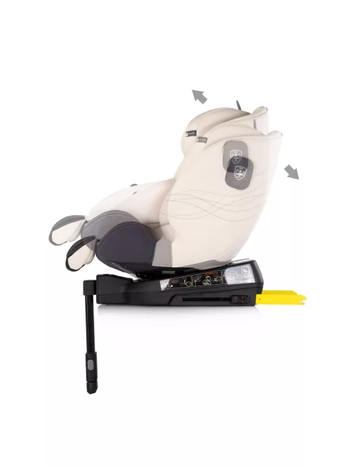 Chipolino Premium 360 autósülés I-Size 40-150cm - biscotta
