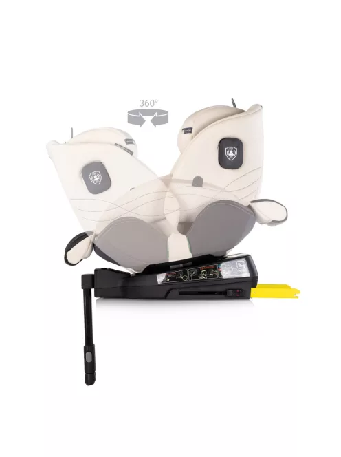 Chipolino Premium 360 autósülés I-Size 40-150cm - biscotta