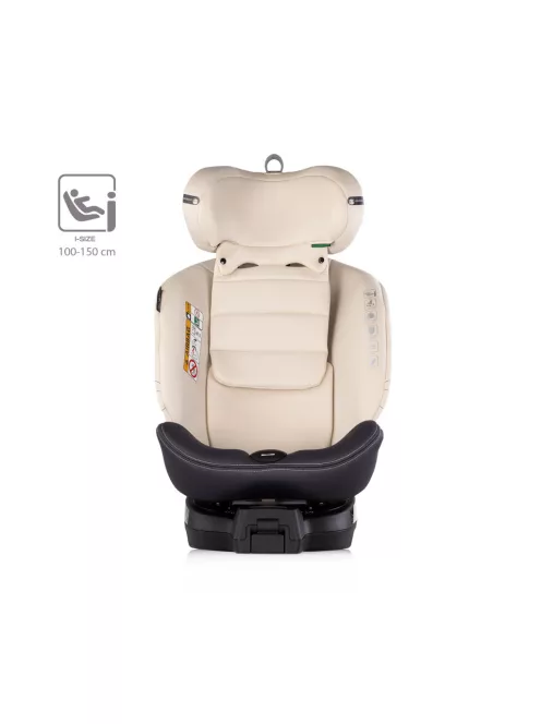 Chipolino Premium 360 autósülés I-Size 40-150cm - biscotta