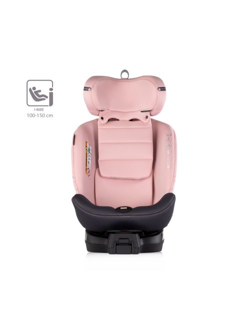 Chipolino Premium 360 autósülés I-Size 40-150cm - pink marshmallow