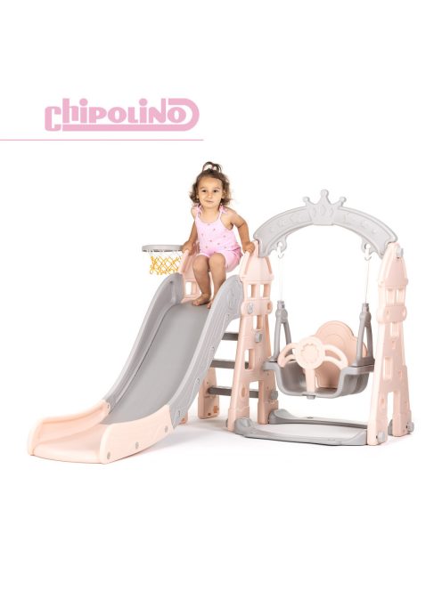 Chipolino Ring hinta és csúszda - pink