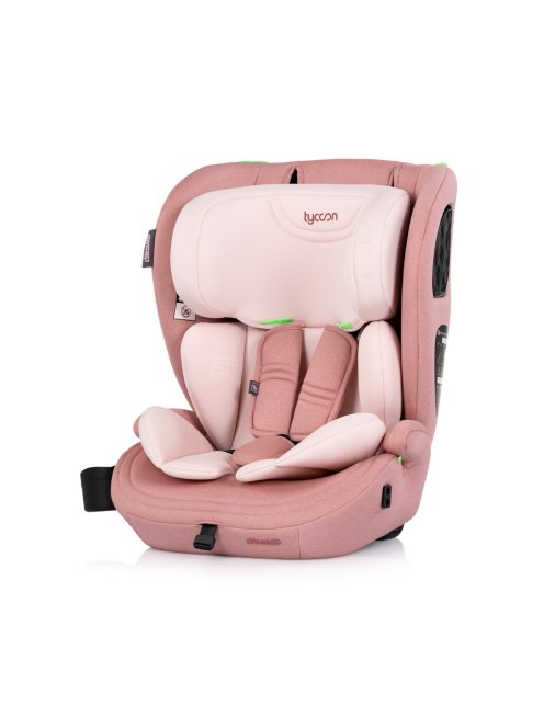 Chipolino Tycoon autósülés 76-150cm - pink marshmallow