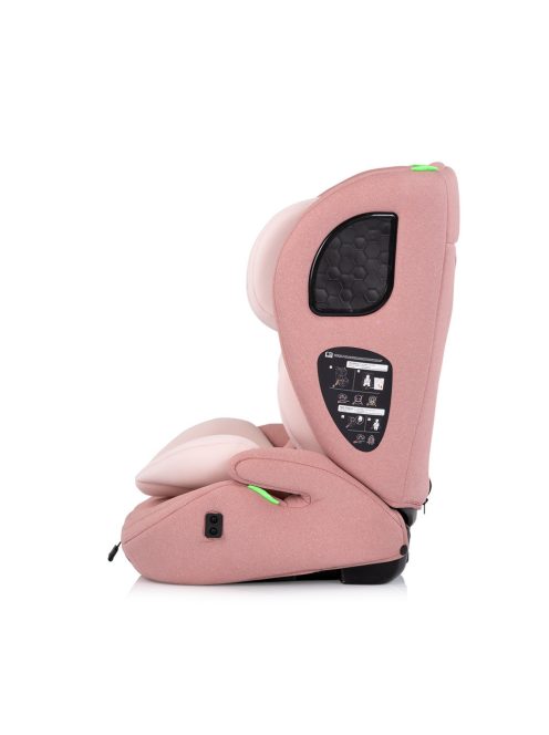 Chipolino Tycoon autósülés 76-150cm - pink marshmallow