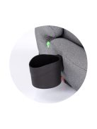 Chipolino Tycoon ISO autósülés Isofix 76-150cm - cloud