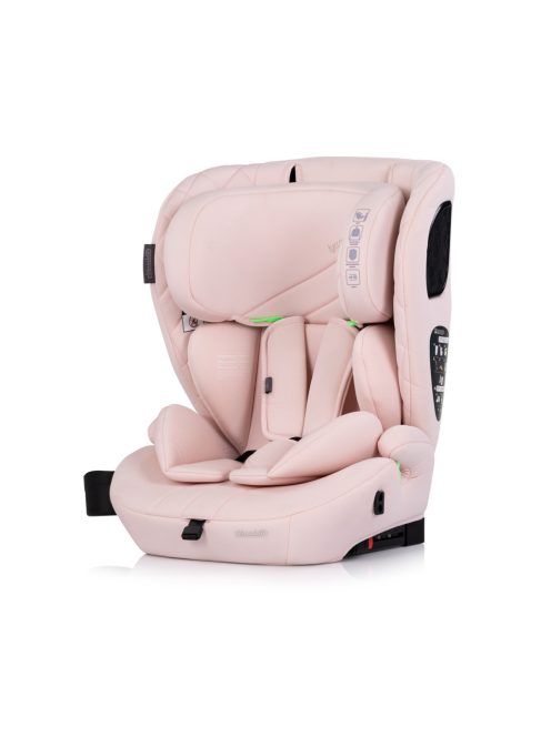 Chipolino Tycoon ISO autósülés Isofix 76-150cm - pink marshmallow