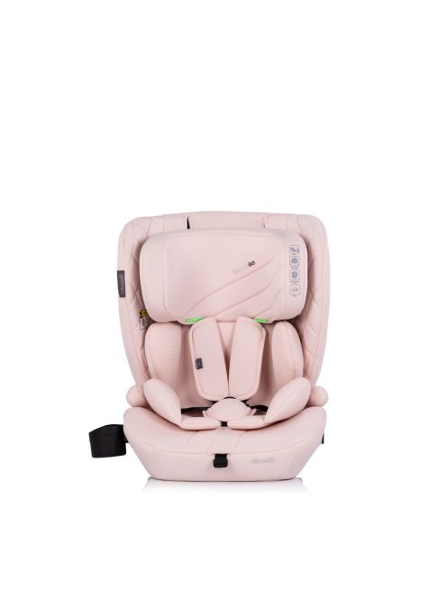 Chipolino Tycoon ISO autósülés Isofix 76-150cm - pink marshmallow