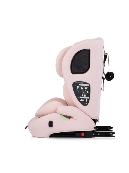 Chipolino Tycoon ISO autósülés Isofix 76-150cm - pink marshmallow