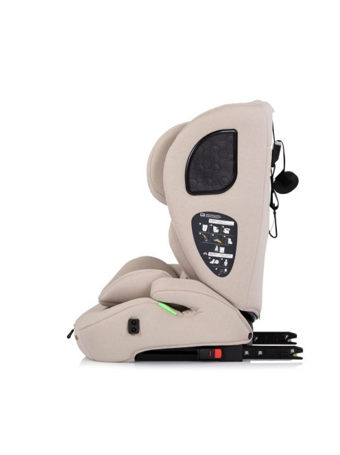 Chipolino Tycoon ISO autósülés Isofix 76-150cm - tiramisu