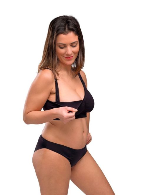 Carriwell Szoptatós melltartó Original - Fekete S