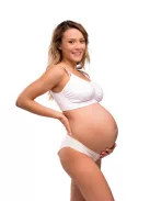 Carriwell Betétes szoptatós melltartó - Fehér S