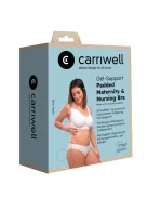 Carriwell Gélmerevítős, betétes szoptatós melltartó - Fehér M