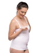 Carriwell Hasleszorító szoptatós top - Fehér M