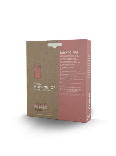 Carriwell Hasleszorító szoptatós top - Fehér M