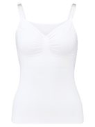 Carriwell Hasleszorító szoptatós top - Fehér L