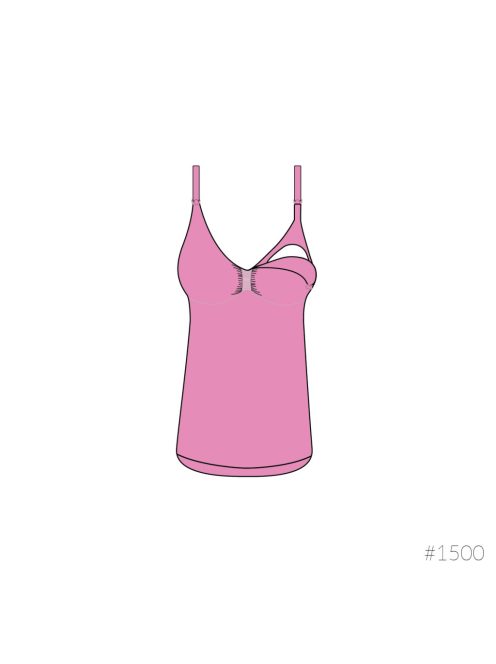 Carriwell Hasleszorító szoptatós top - Fehér XL