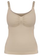 Carriwell Hasleszorító szoptatós top - Testszín L