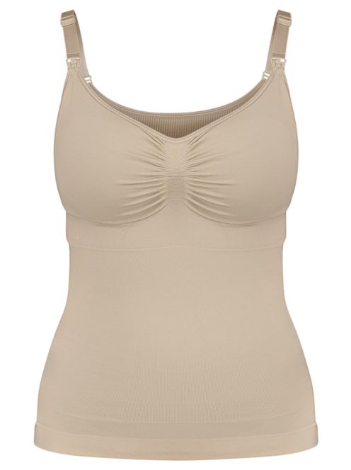 Carriwell Hasleszorító szoptatós top - Testszín L