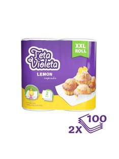   Violeta háztartási papírtörlő MAXI, citrom illatú, 2 db