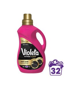 Violeta Intense black mosógél fekete ruhákhoz, 1,8 L