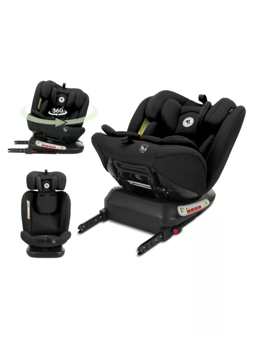 Lorelli Capella autósülés ISOFIX 40-150cm - Black
