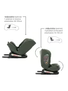 Lorelli Capella autósülés ISOFIX 40-150cm - Green