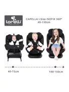 Lorelli Capella autósülés ISOFIX 40-150cm - Green