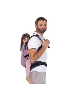 NANDU Totyogó Csatos hordozó - azúrkék-szürke