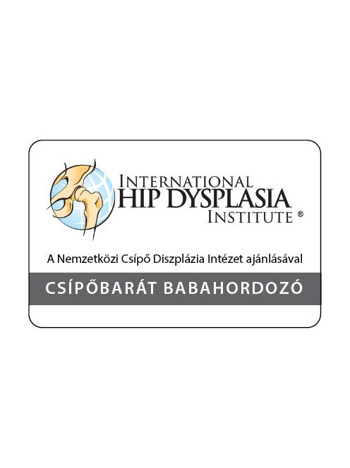 NANDU Totyogó Csatos hordozó - nyersfehér-fekete