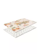 Lorelli Összehajtható 2 oldalas thermo játszószőnyeg 120x180cm - Beige Home & stars