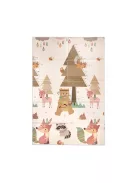 Lorelli Összehajtható 2 oldalas thermo játszószőnyeg 120x180cm - Beige Home & stars