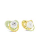 Baby Care cumi kupakkal 2db 6M+ - YELLOW/GREEN